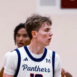 Ty Schalk playing for San Joaquin Memorial